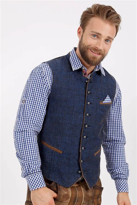 krueger tracht|trachten waistcoat.